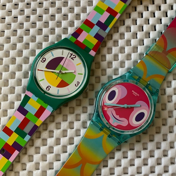 Swatch Accessories - Swatch Watch Lot - 2 watches - GG224 & GL120